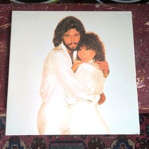 Barry Gibb&Barbara Streisand Authentic Vintage Vinyl Record